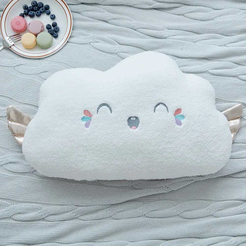 Simpatico fiocco nuvola peluche bambola luna cuscino stella bambola di pezza regalo ragazza decorazione camera da letto per bambini