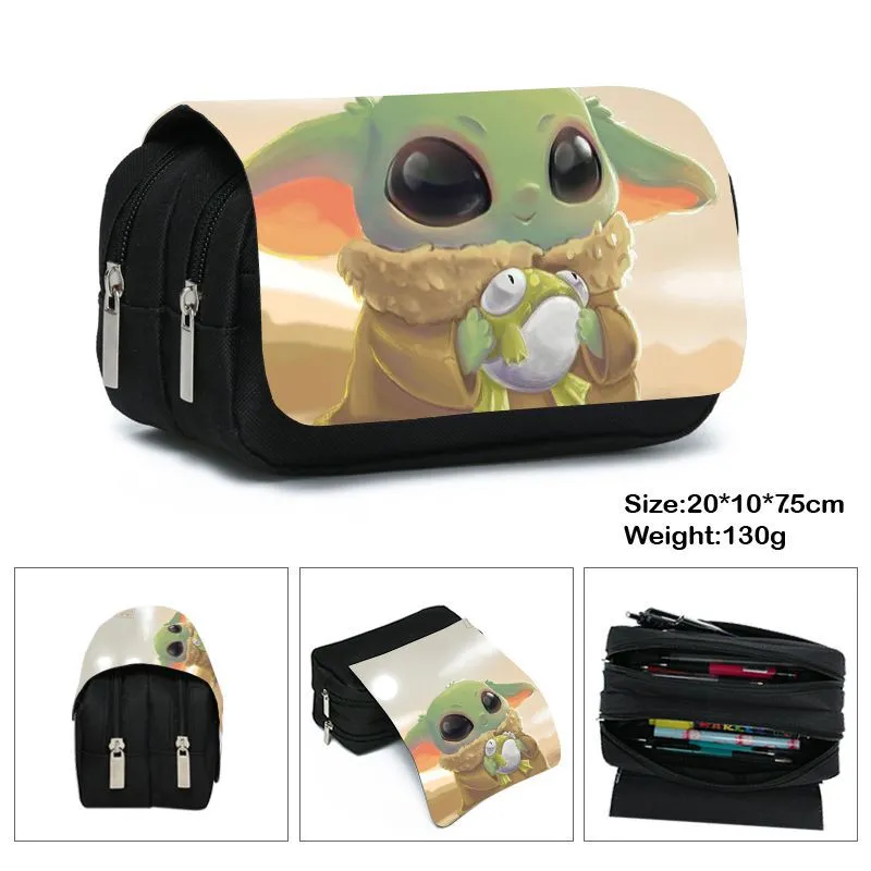 Yoda baby scuola primaria per bambini 'borsa portamatite periferico scatola di cancelleria Star Wars