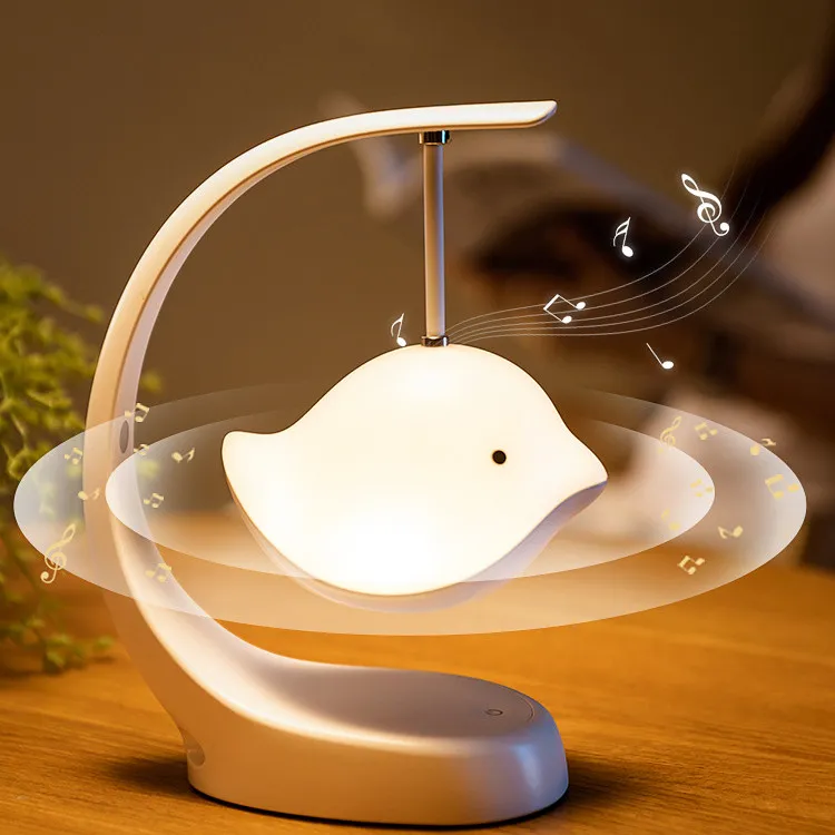 Nuova decorazione della casa di moda lampada da tavolo multifunzionale altoparlante bluetooth lampada da tavolo musica luce notturna
