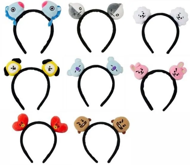 BTS felpa Animal Genere universale 1 Superficie morbida cartone animato BT21 singolo Casuale