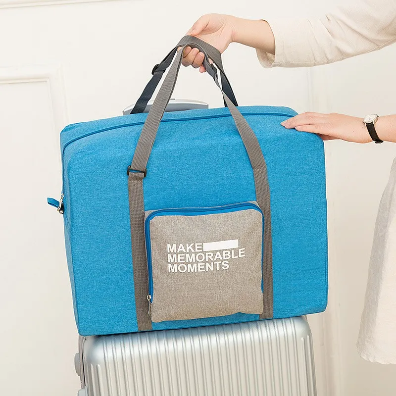 custodia viaggio piega borsetta capi di abbigliamento Conservazione Alta capacità Borsa per bagagli Turismo impermeabile Altro