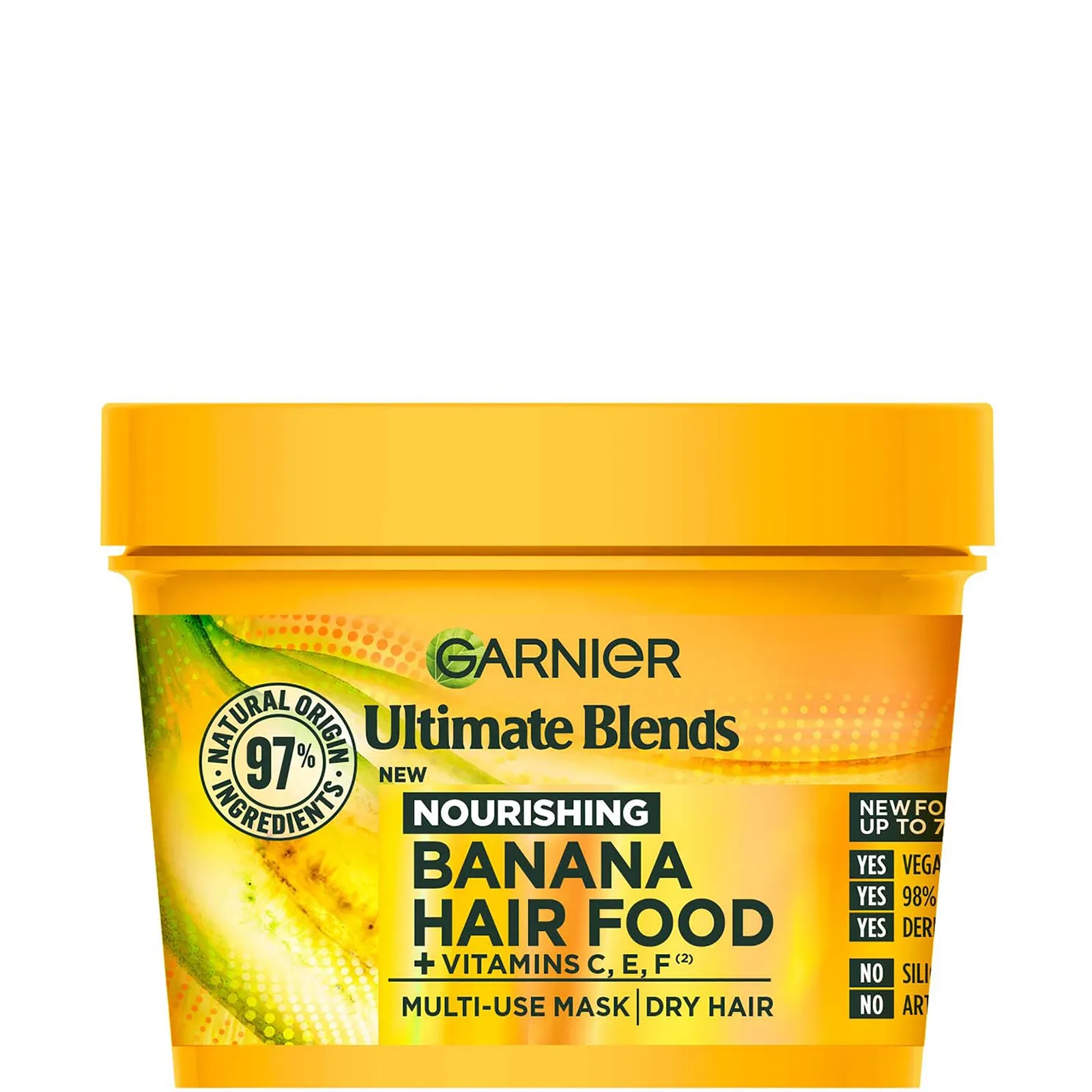  Ultimate Blends Hair Food Banana 3-in-1 Dry Hair Mask Treatment 390ml
