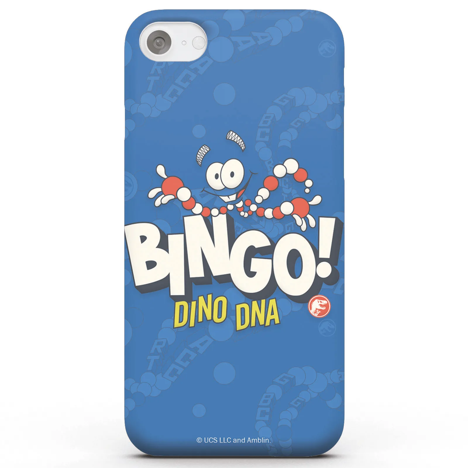 Cover telefono  Bingo Dino DNA per iPhone e Android - Samsung Note 8 - Custodia rigida - opaca
