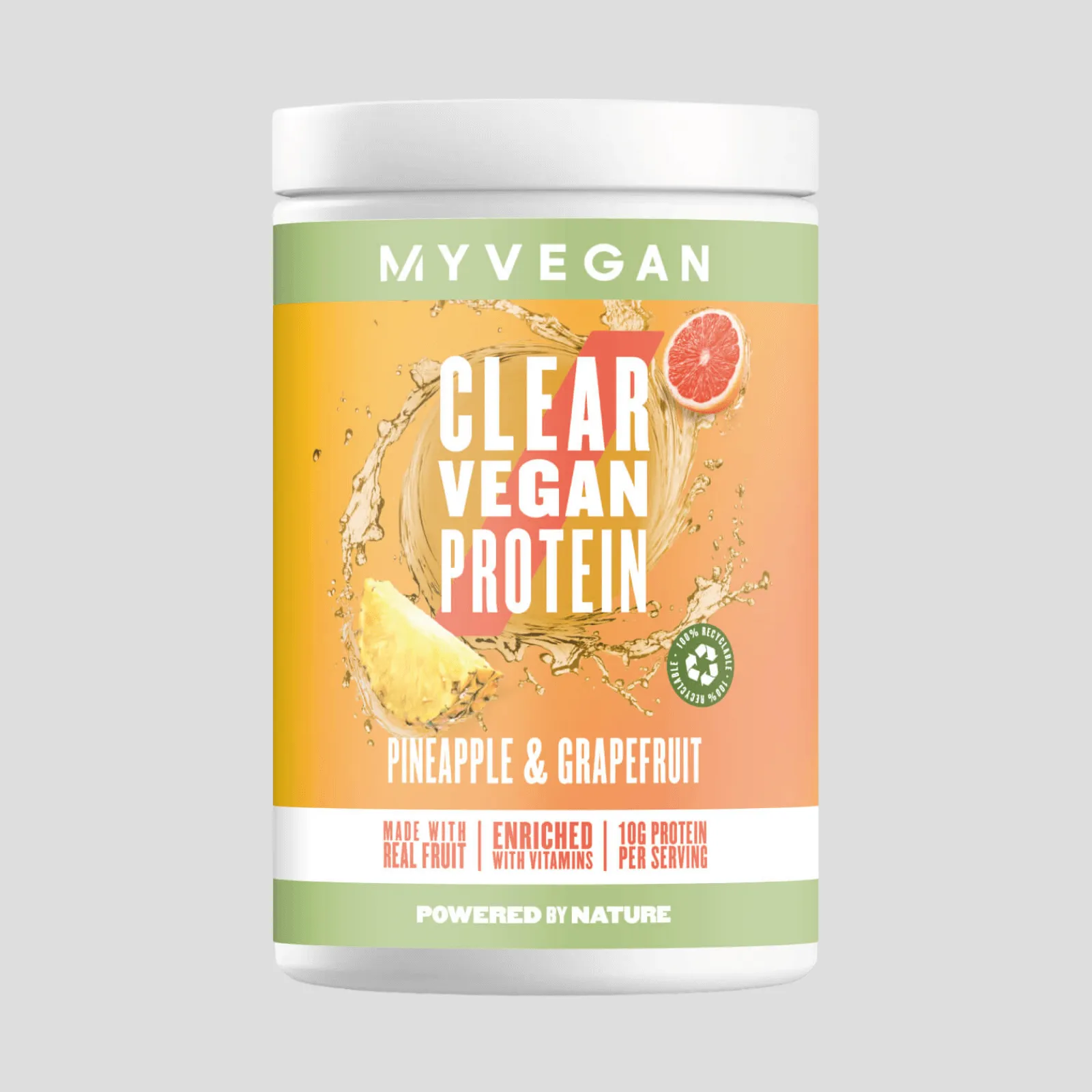 Clear Vegan Protein - 20servings - Pineapple & Grapefruit