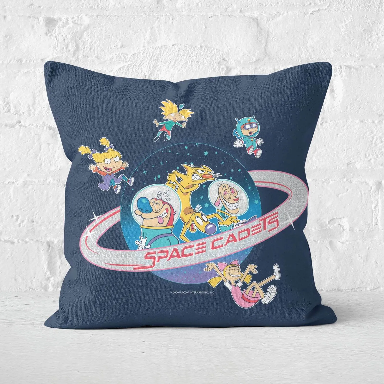 Cuscino quadrato Nickelodeon Space Cadets - 60x60cm - Soft Touch