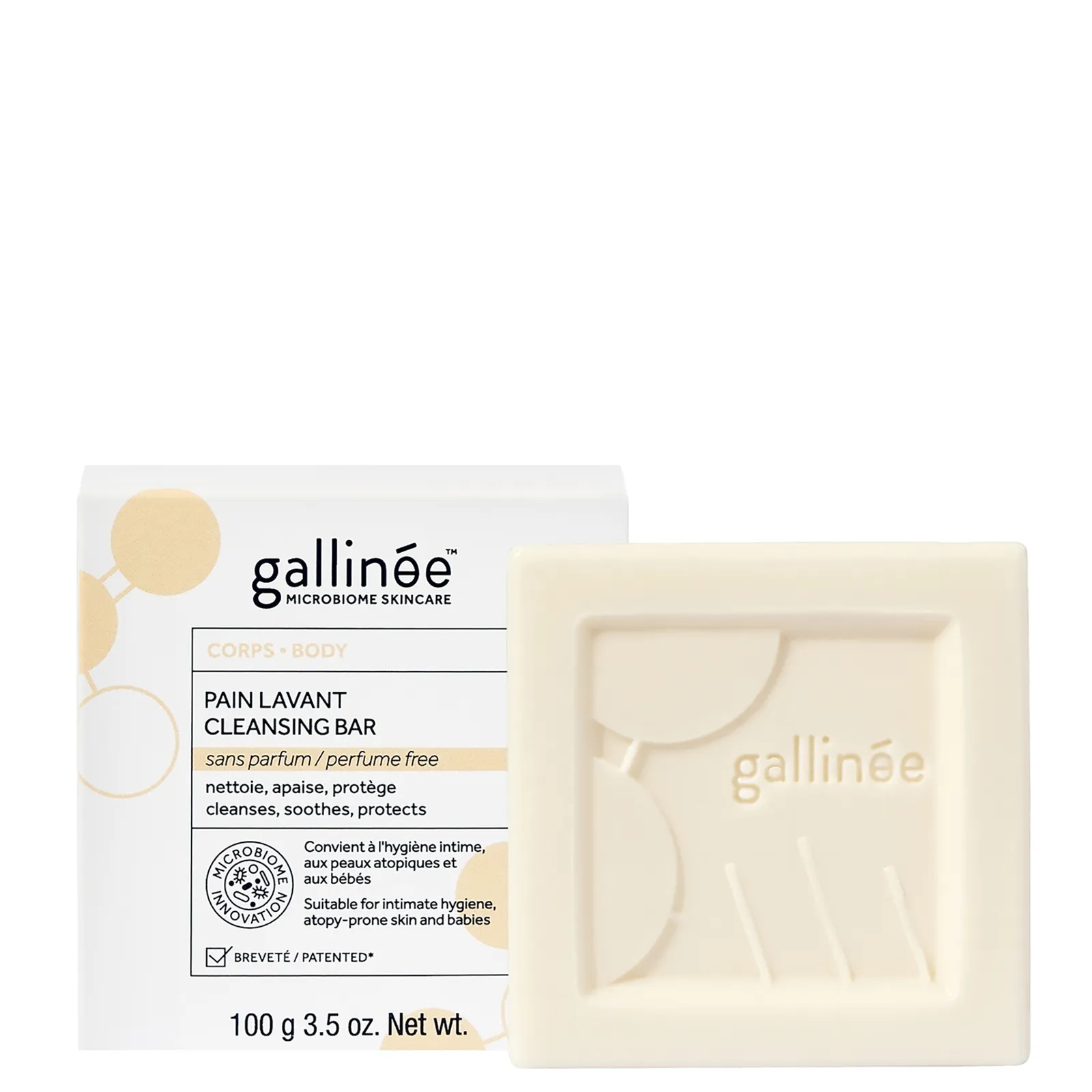  Prebiotic Cleansing Bar Perfume Free