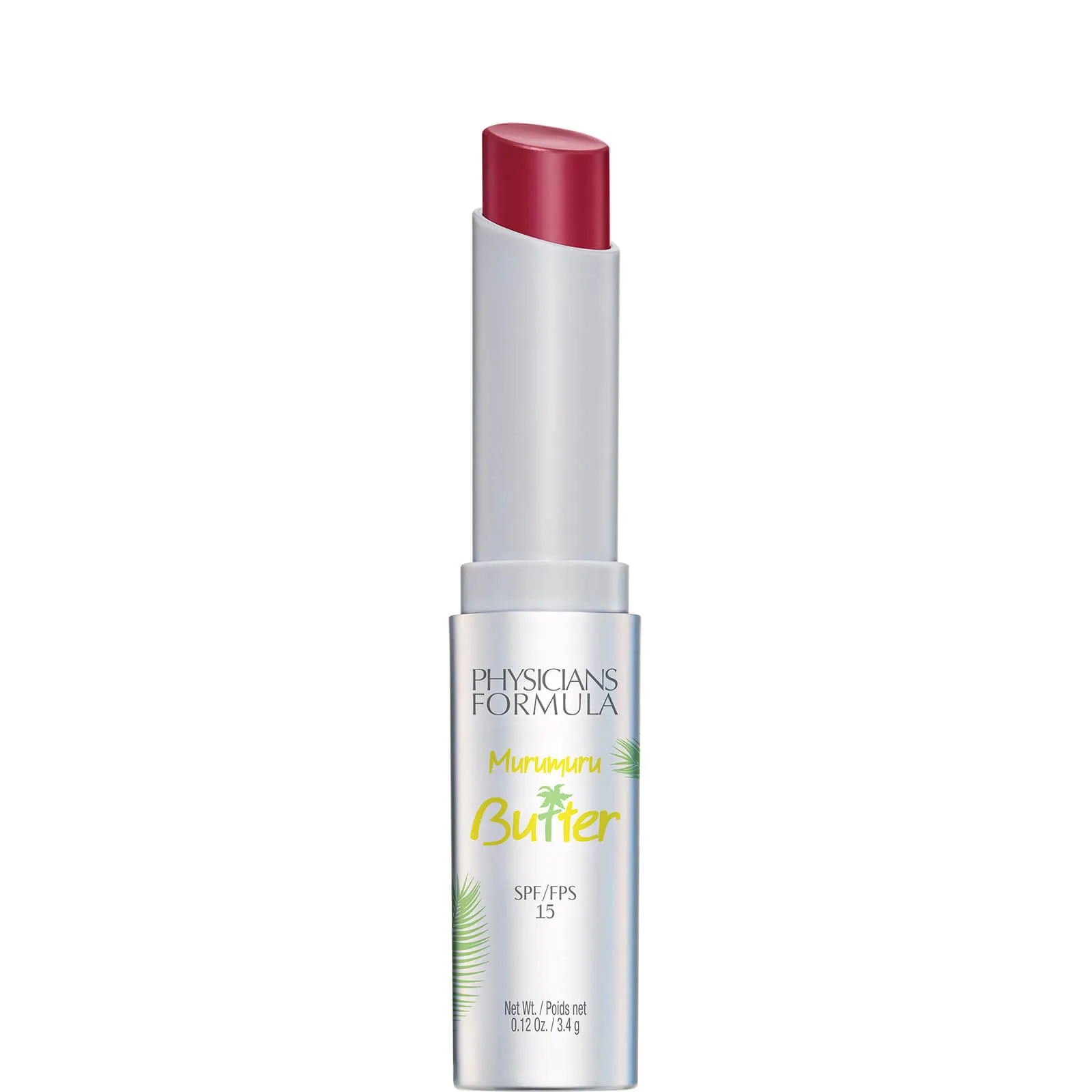  Murumuru Butter Lip Cream SPF15 3.4g (Various Shades) - Acai Berry