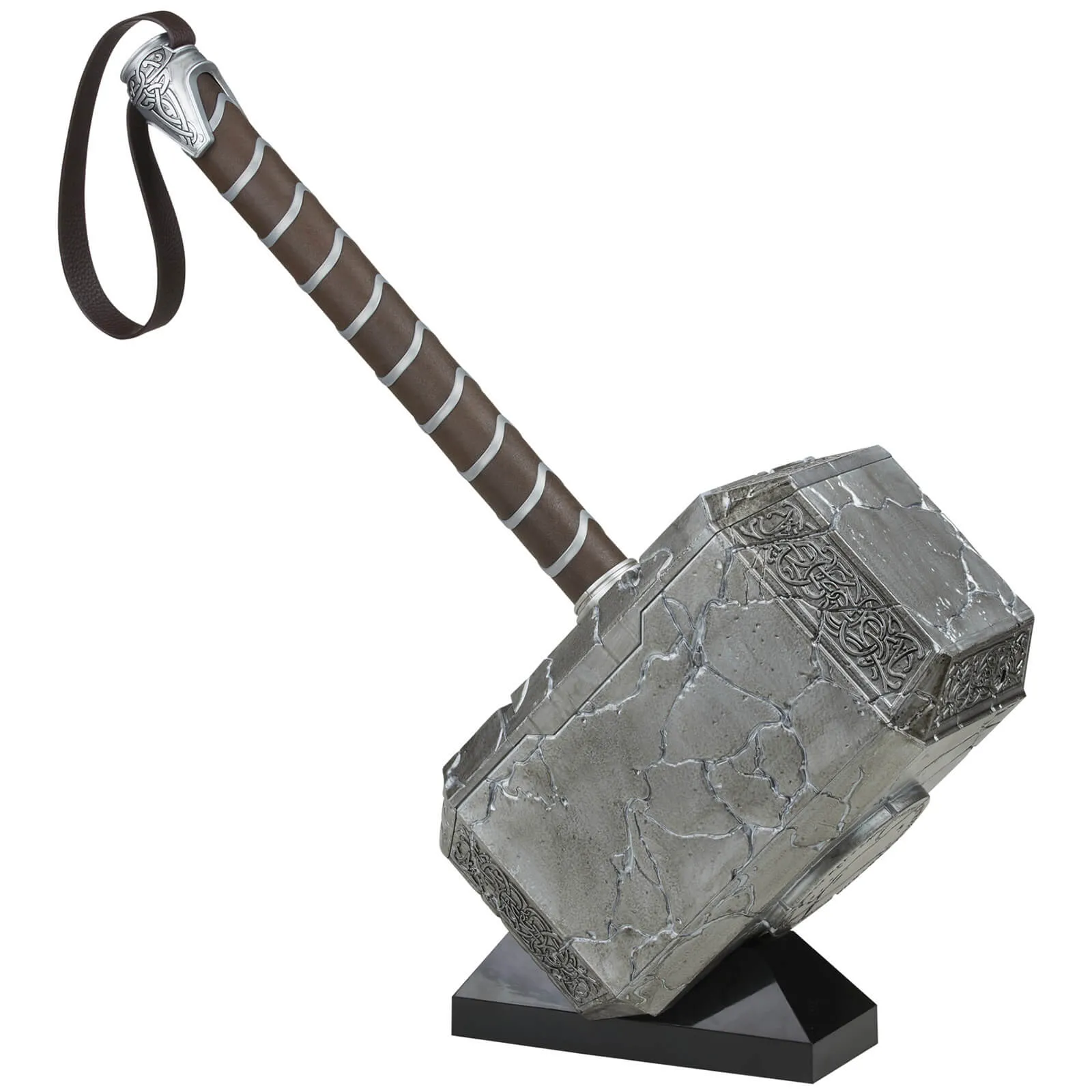  Marvel Legends Series Mighty Thor Mjolnir Premium Electronic Roleplay Hammer 1:1 Scale Replica