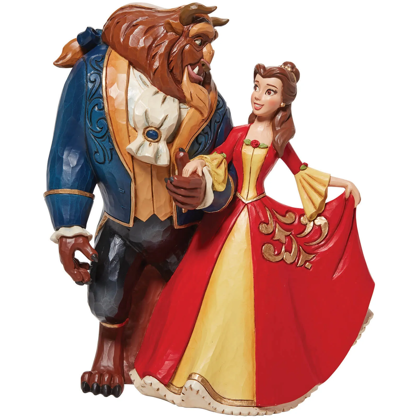  Beauty and the Beast Enchanted Christmas Figurine