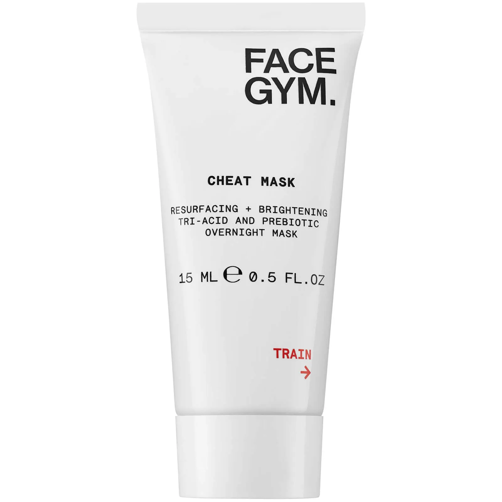  Cheat Mask Resurfacing and Brightening Tri-Acid and Prebiotic Overnight Mask (Various Sizes) - 15ml