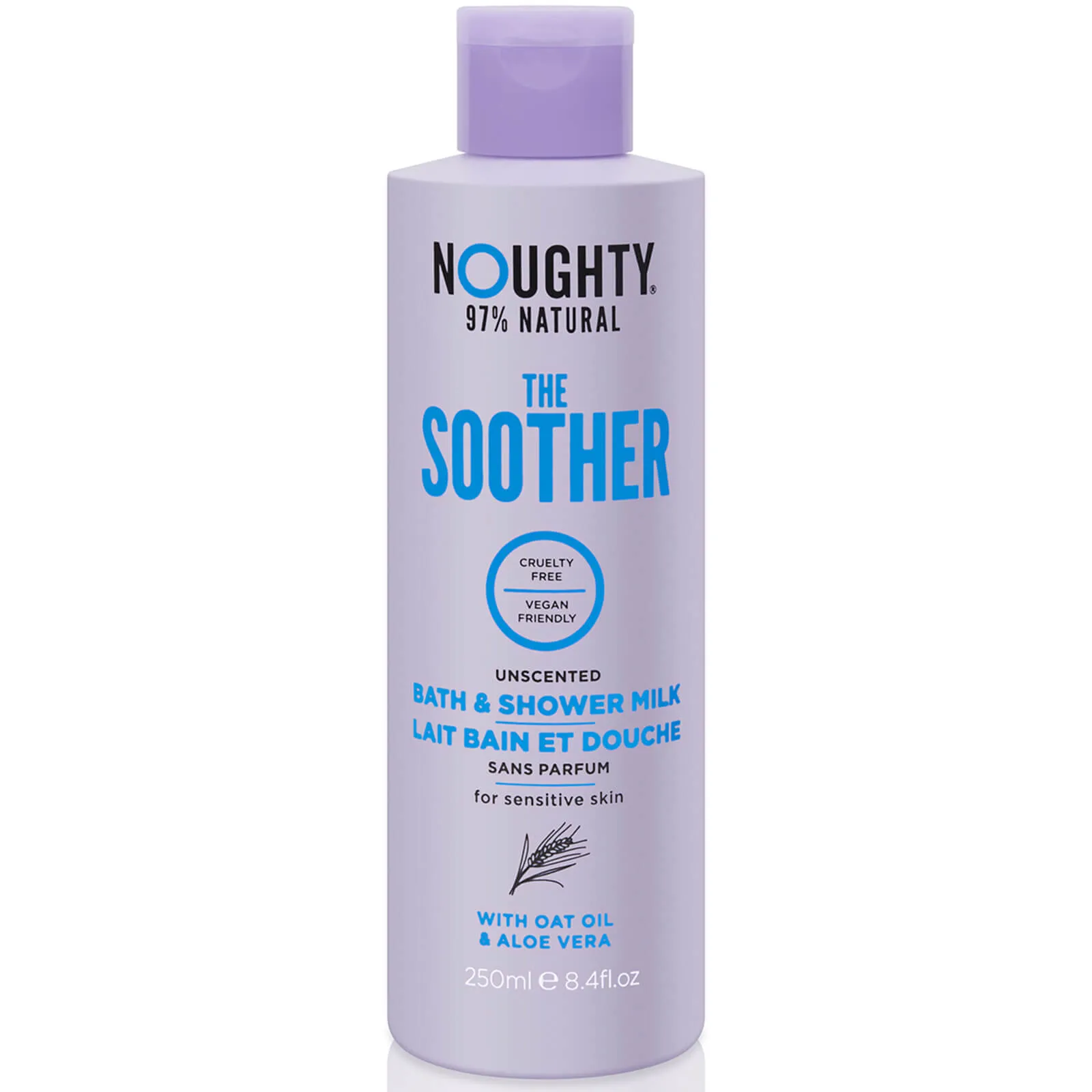  The Soother Unscented Bath and Shower Milk 250ml