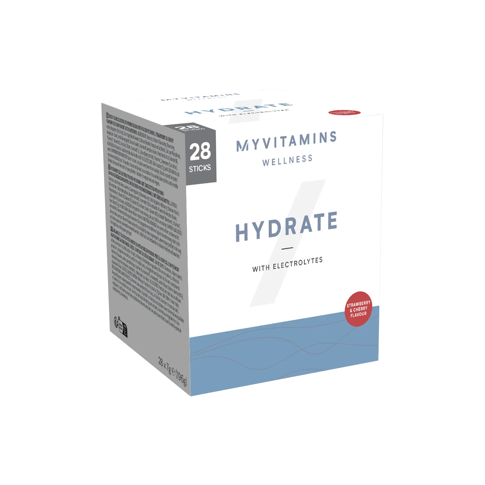 Miscela Hydrate con elettroliti e vitamine - Fragola e Ciliegia