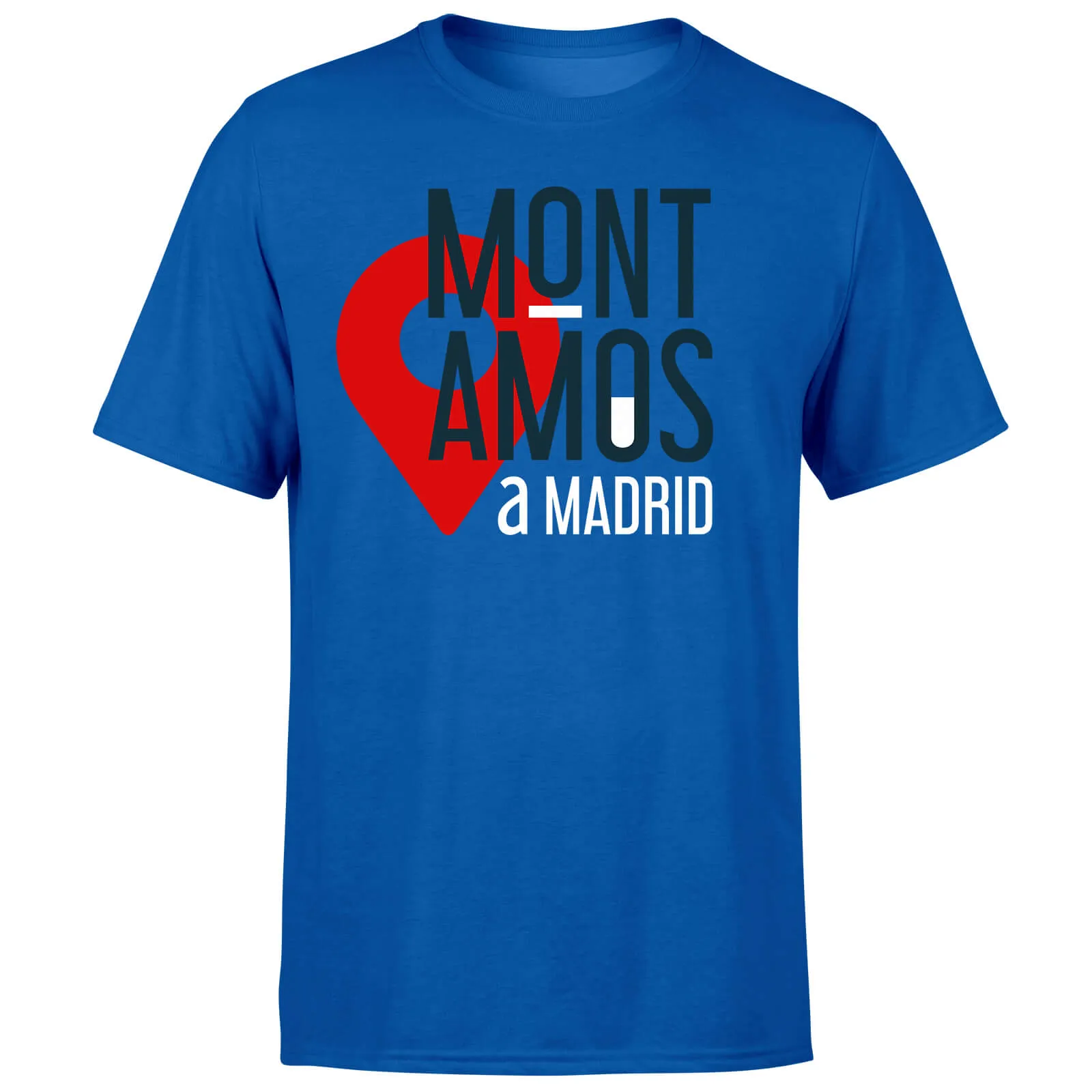 Mont Amos A Madrid Blue T-Shirt - M