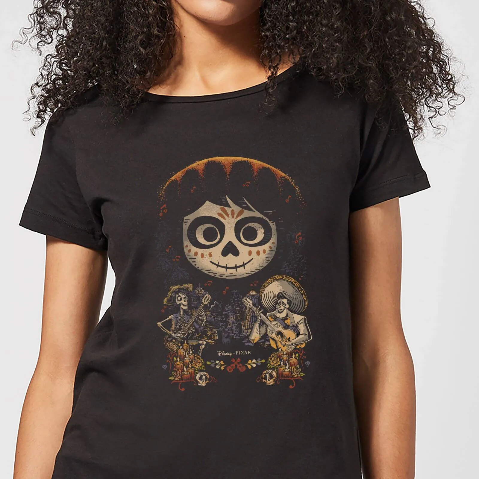 Coco Miguel Face Poster Women's T-Shirt - Black - M