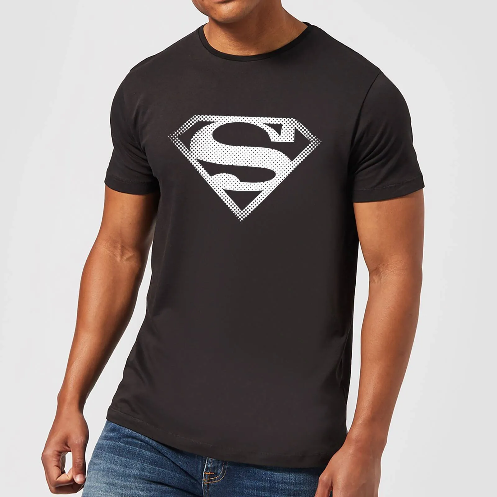 DC Originals Superman Spot Logo Men's T-Shirt - Black - M