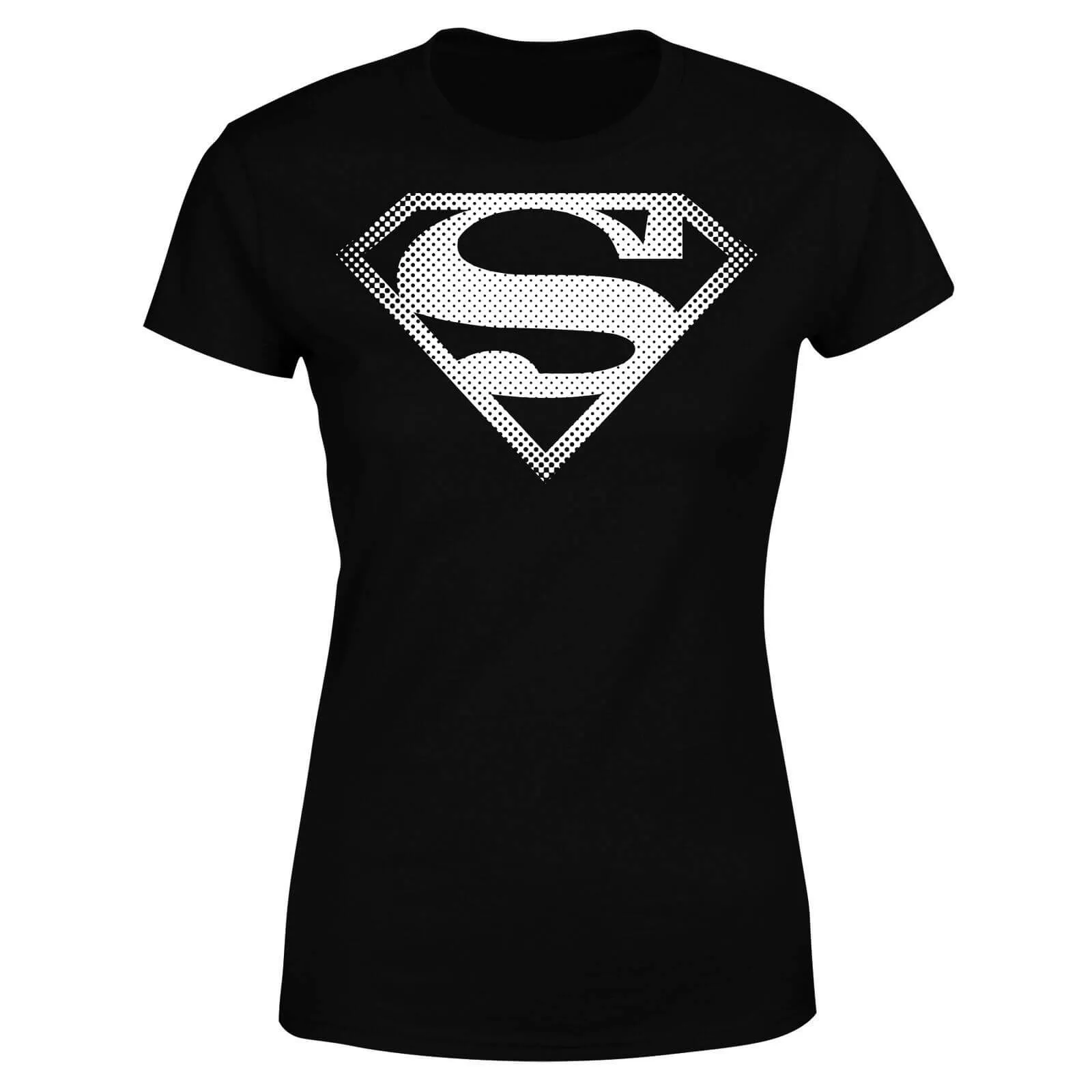 DC Originals Superman Spot Logo Women's T-Shirt - Black - L