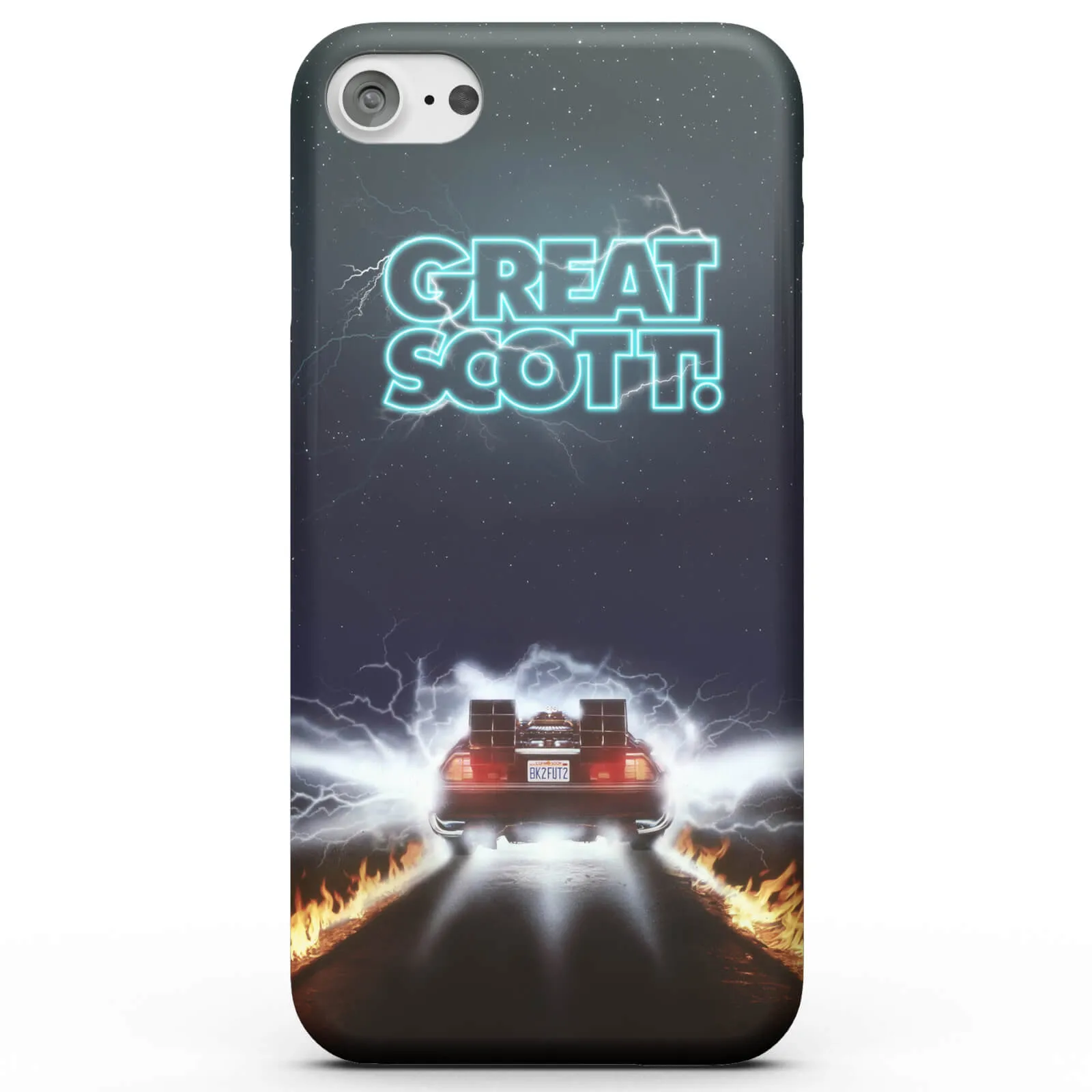 Cover Telefono Ritorno al Futuro Great Scott per iPhone e Android - iPhone 6 Plus - Custodia a scatto - Opaca