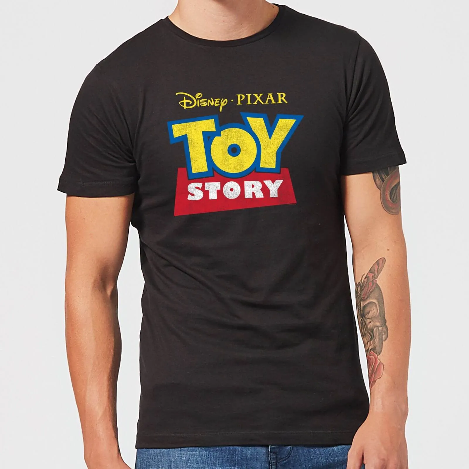 Toy Story Logo Men's T-Shirt - Black - XL