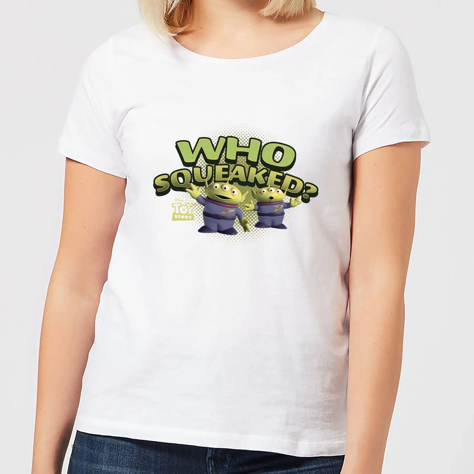 Toy Story Who Squeaked Women's T-Shirt - White - L - Bianco