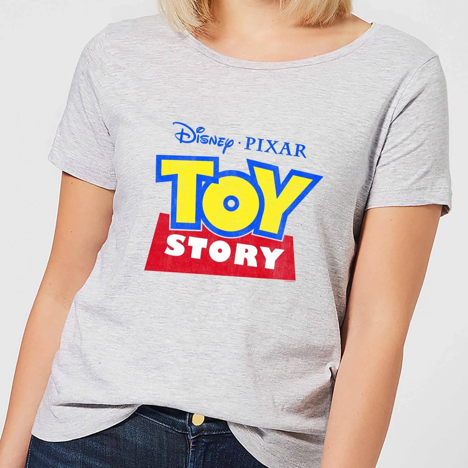 Toy Story Logo Women's T-Shirt - Grey - M - Grigio