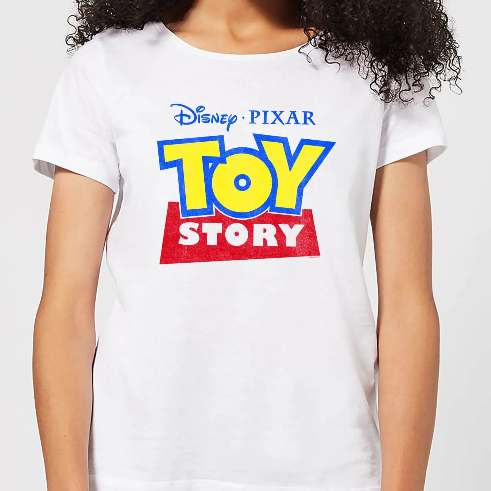 Toy Story Logo Women's T-Shirt - White - S