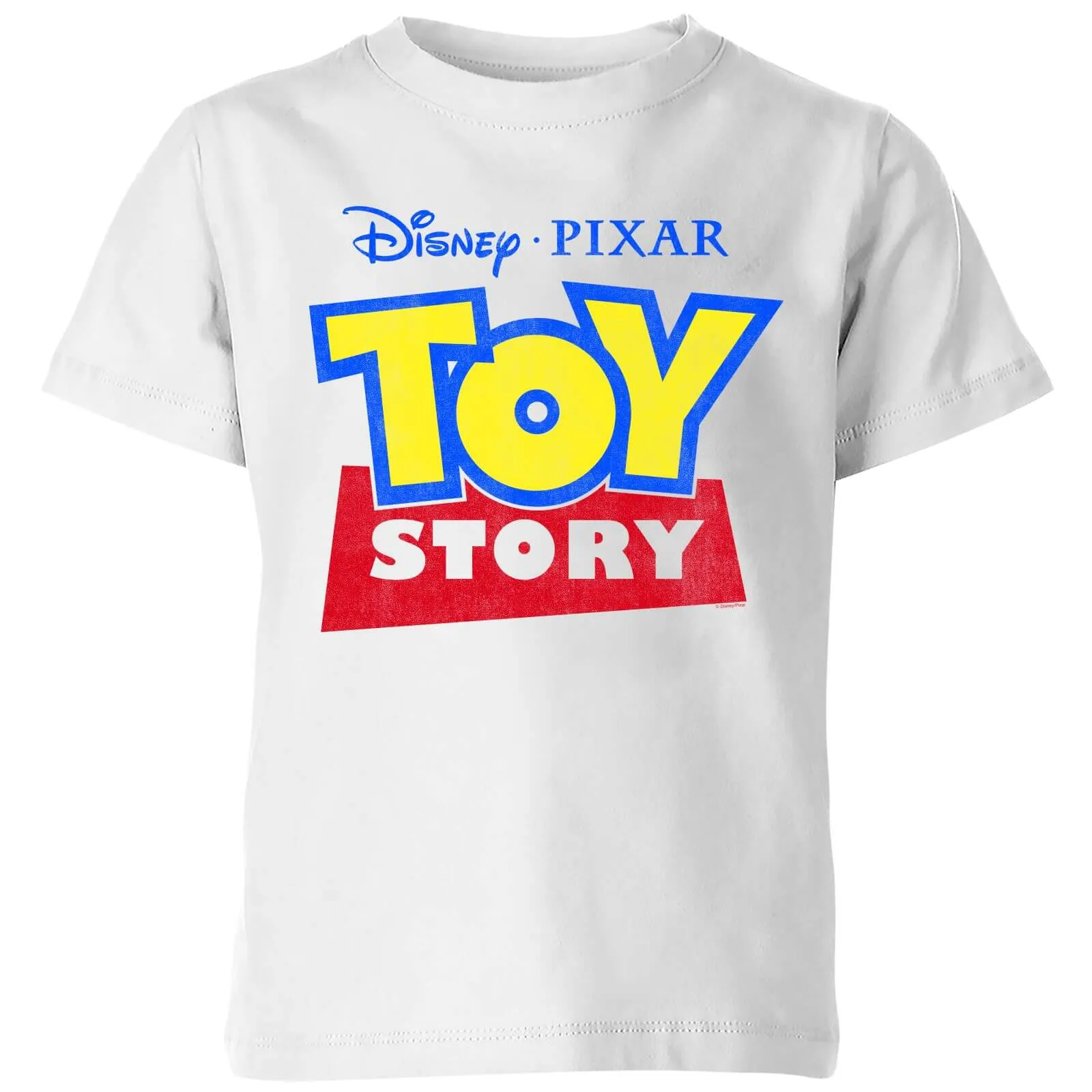 Toy Story Logo Kids' T-Shirt - White - 3-4 Anni