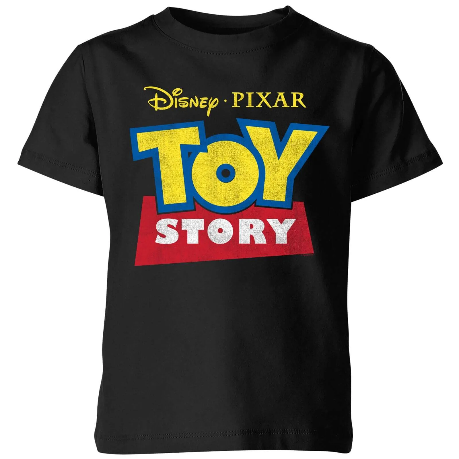 Toy Story Logo Kids' T-Shirt - Black - 5-6 Anni - Nero