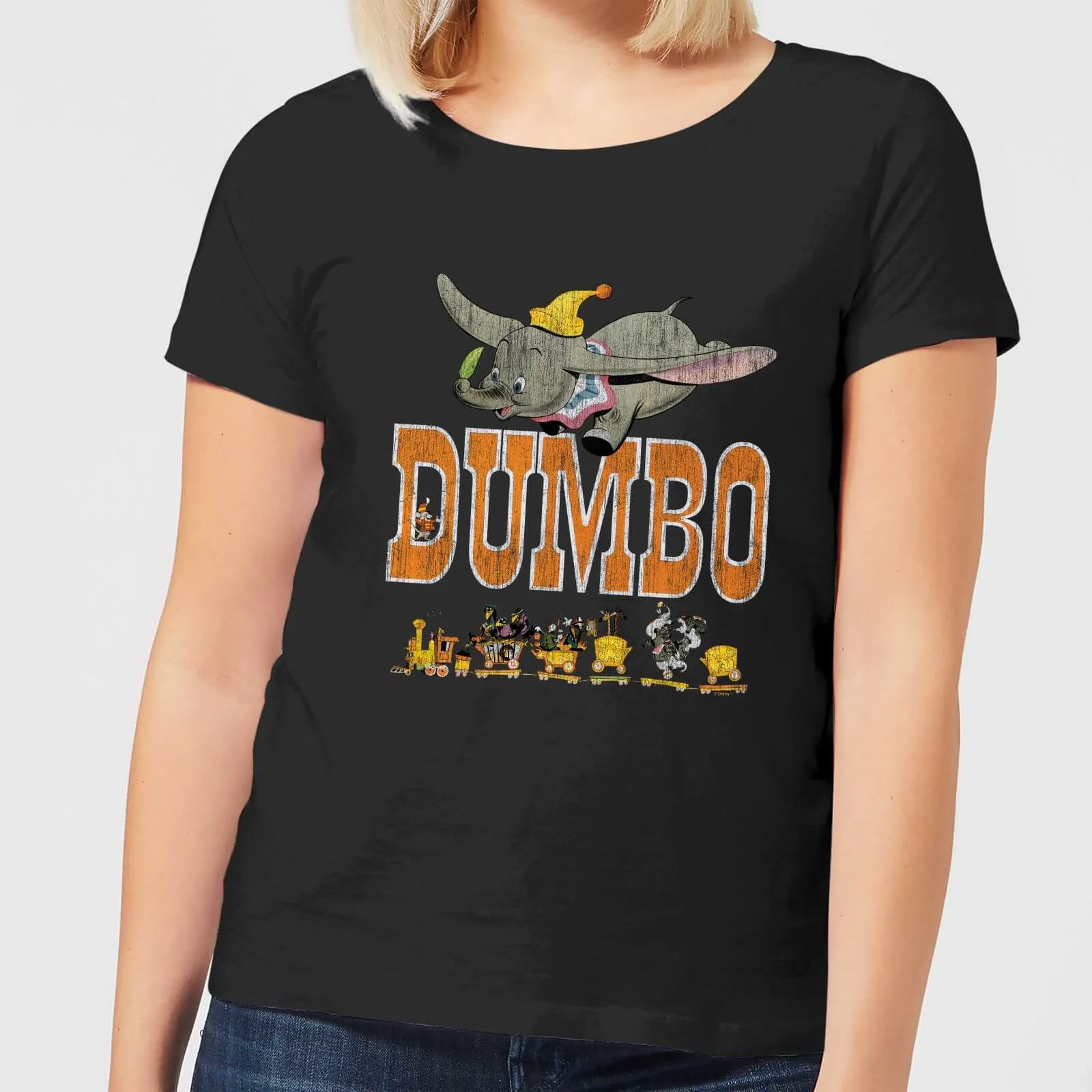 T-Shirt Dumbo The One The Only - Nero - Donna - M - Nero