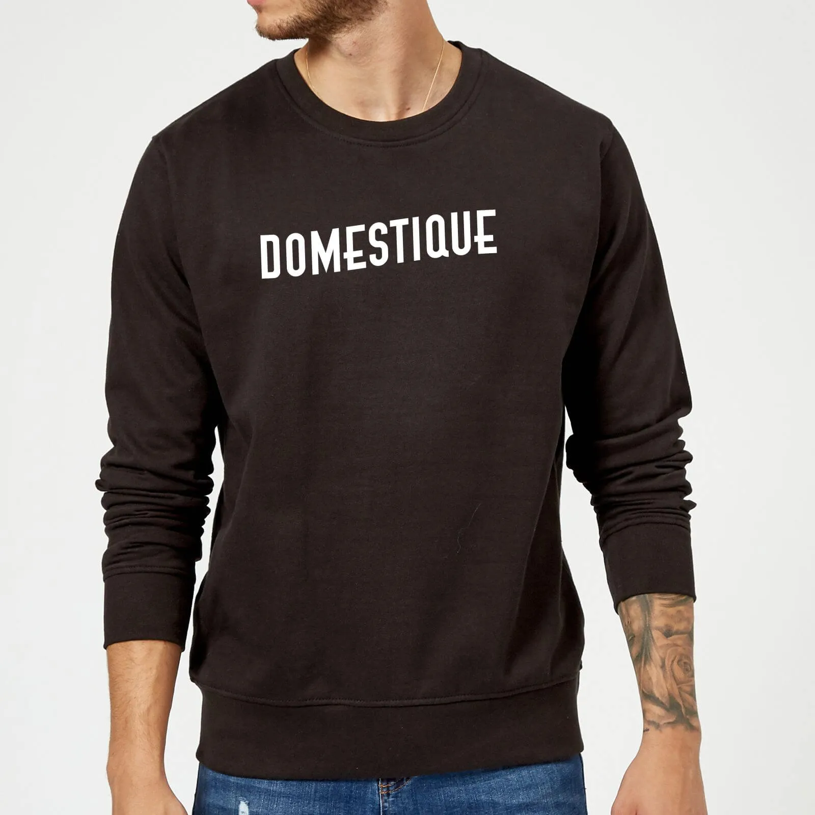 Domestique Sweatshirt - S - Bianco