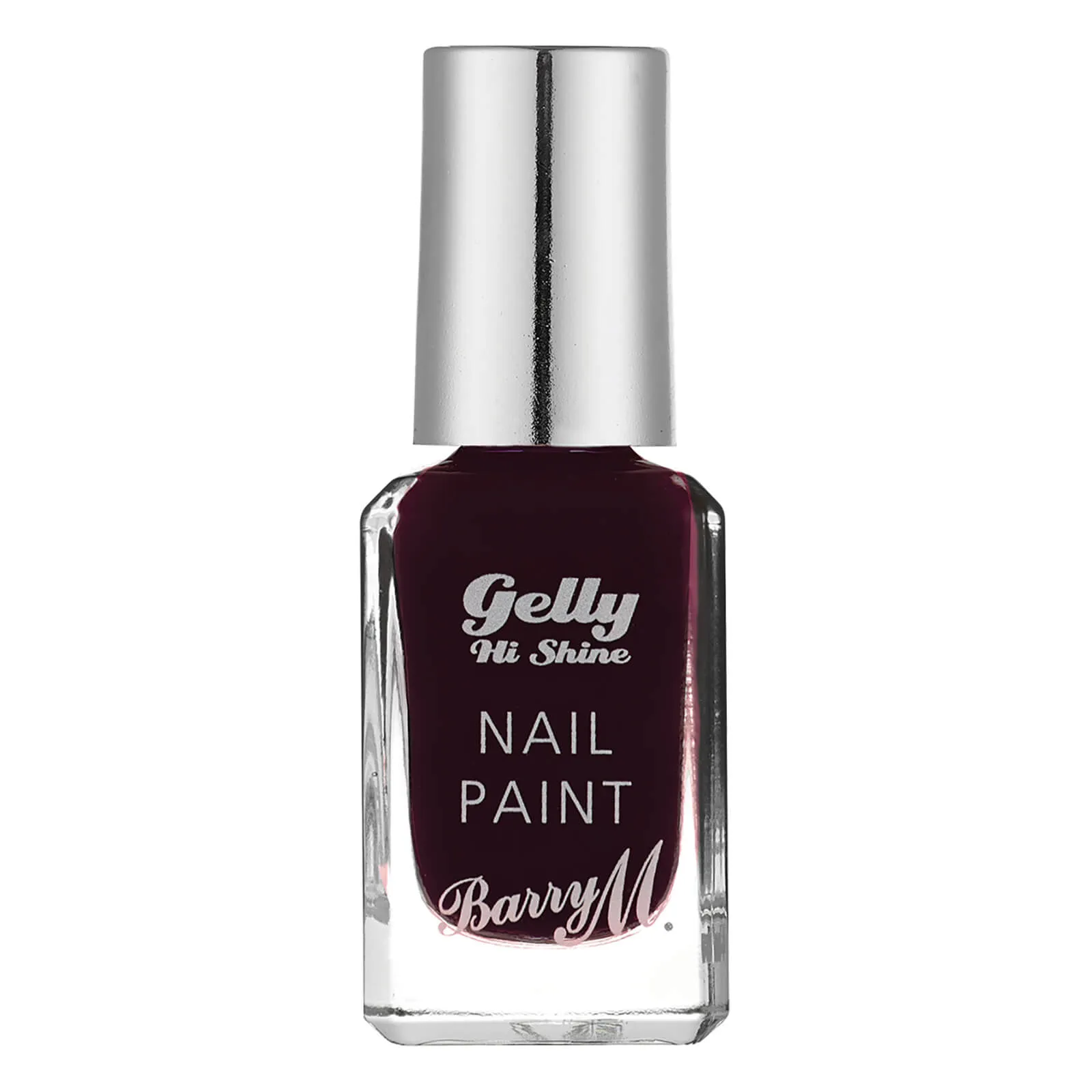  Gelly Hi Shine Nail Paint 10ml (Various Shades) - Black Cherry