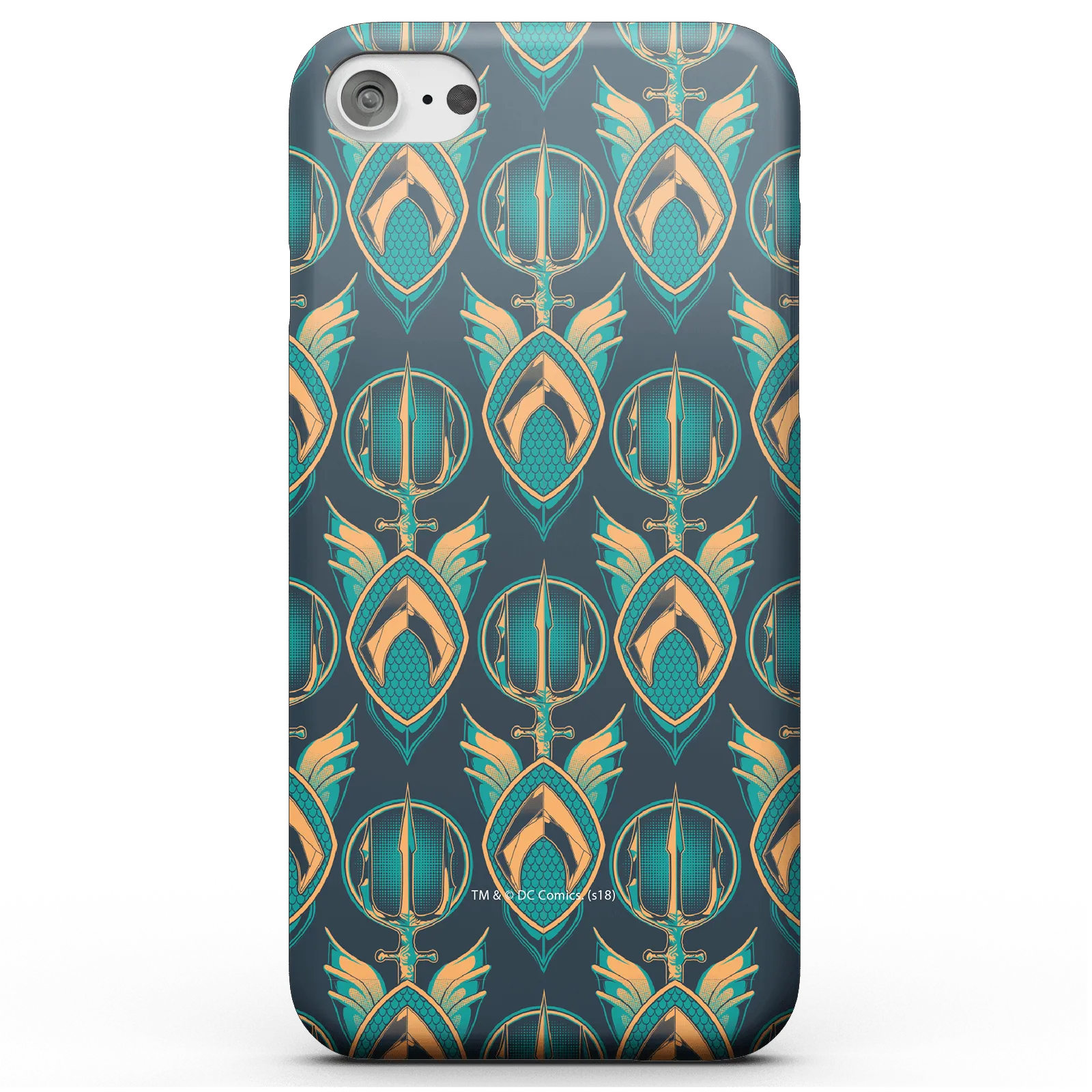 Cover telefono Aquaman per iPhone e Android - iPhone 8 Plus - Custodia rigida - Lucida