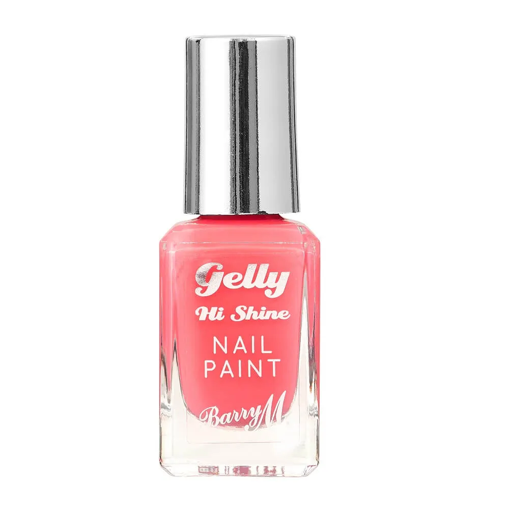  Gelly Hi Shine Nail Paint 10ml (Various Shades) - Pink Grapefruit