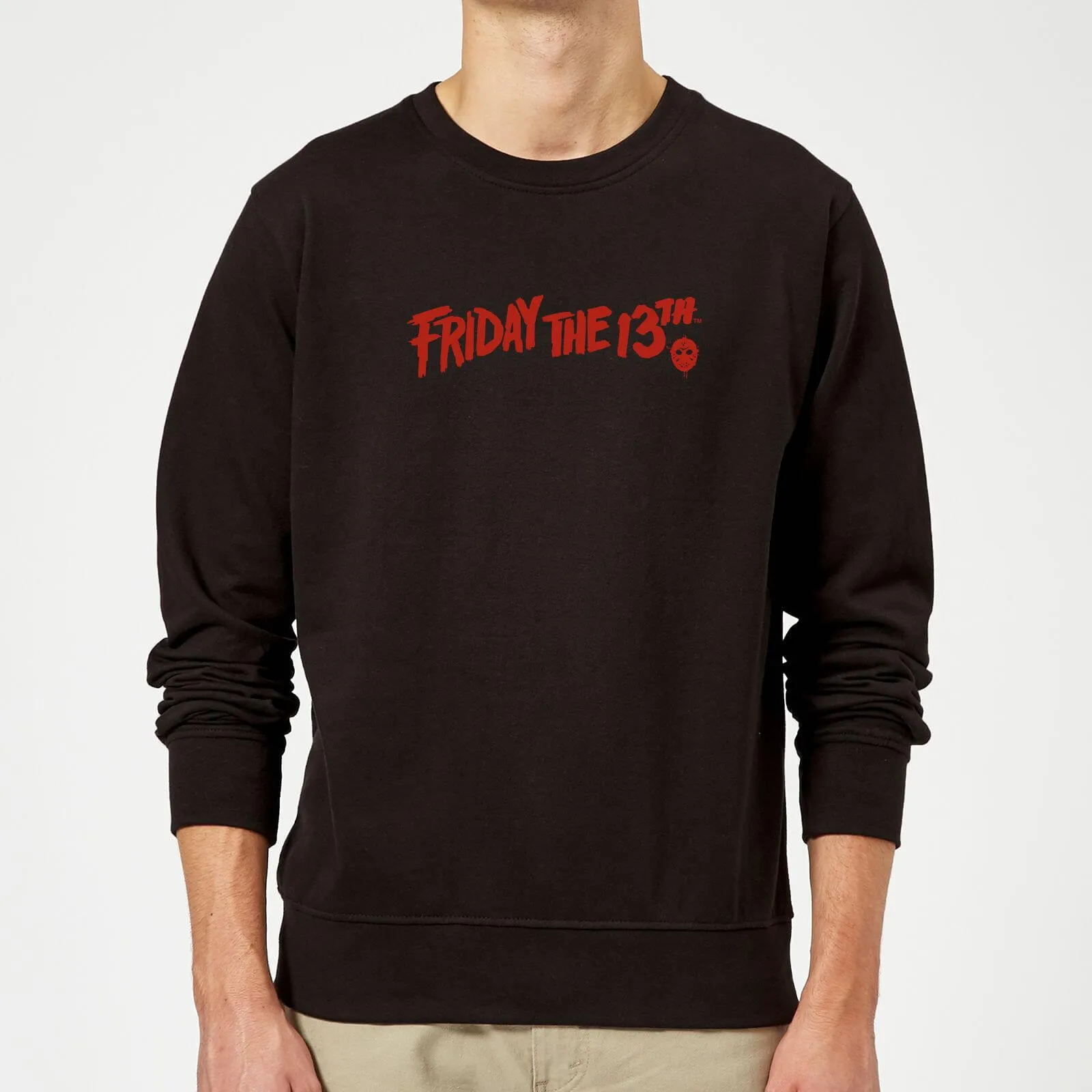 Friday the 13th Logo Sweatshirt - Black - M - Nero