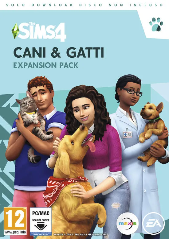 EA Electronic Arts The Sims 4 - Cani & Gatti Bundle (Digital Download)