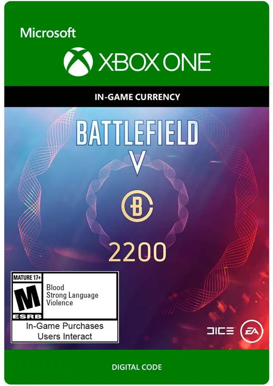 EA Electronic Arts Battlefield V - 2200 Crediti