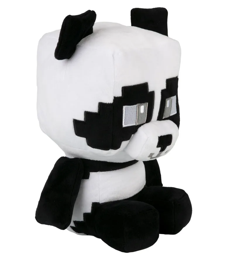 Peluche Minecraft - Panda (Crafter) - 22 cm
