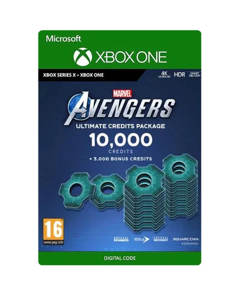 Square Enix Marvel's Avengers - Pacchetto Crediti Super - 10 000 + 3000 Crediti (Compatibile con Xbox One)