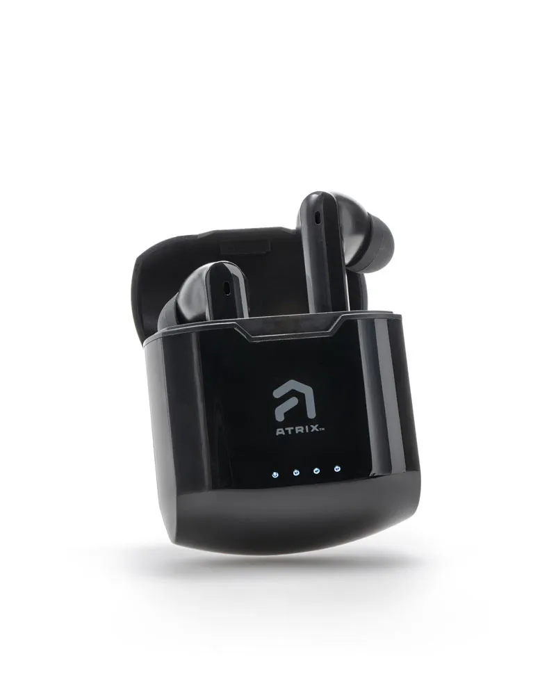 Auricolari Bluetooth Atrix - Wireless Earbuds (Black)