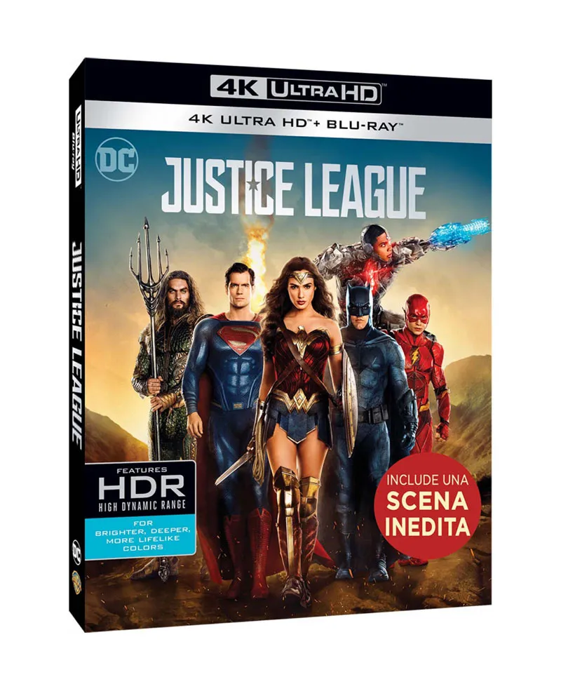 Warner Home Video Justice League (4K Ultra HD + Blu-Ray)