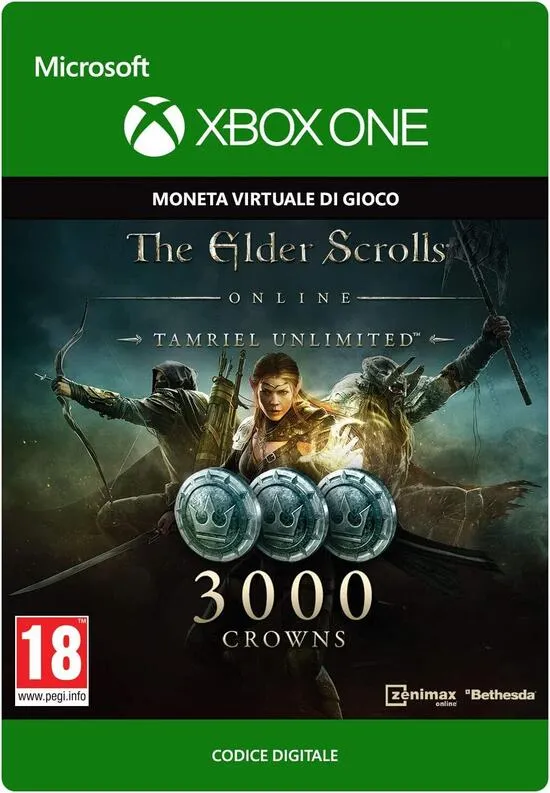Bethesda Softworks The Elder Scrolls Online: Tamriel Unlimited - 3000 Corone