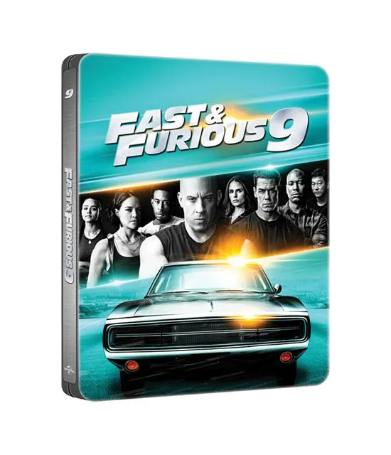 Warner Bros Interactive Entertainment Fast & Furious 9 Steelbook (4K Ultra HD + Blu-Ray)