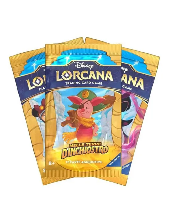 Carte Disney Lorcana - Nelle Terre d'Inchiostro (Booster Pack)