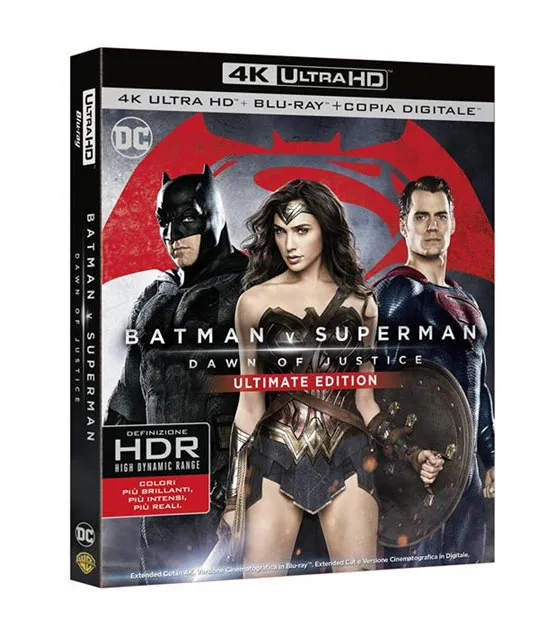 Warner Home Video Batman v Superman: Dawn Of Justice Ultimate Edition (4K Ultra HD + Blu-ray)