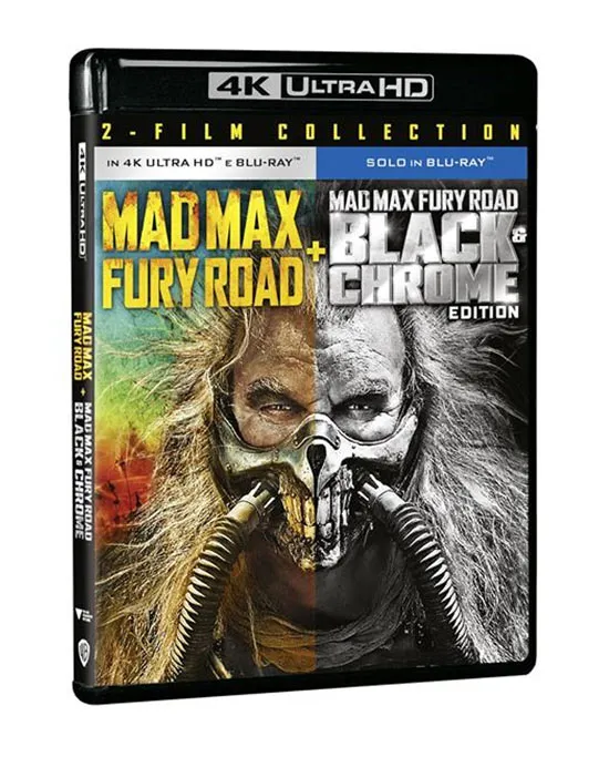 Warner Home Video Mad Max 4: Fury Road + Black & Chrome (4K Ultra HD + Blu-Ray)