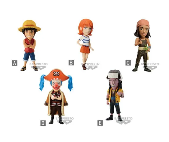 Banpresto Figure One Piece Netflix Series - World Collectable Figure Vol.1 (Assortito)