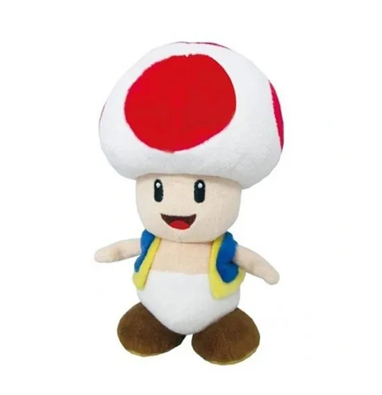 Peluche Super Mario - Toad Rosso (20cm)