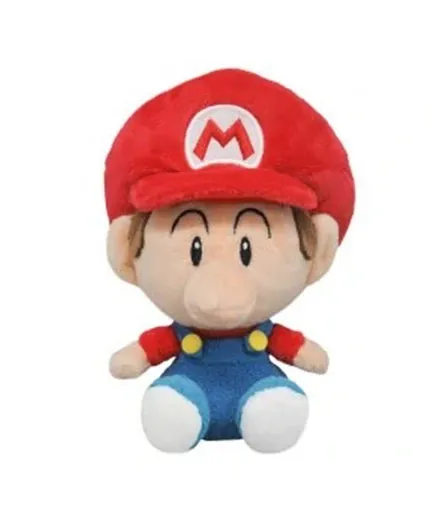 Peluche Super Mario - Baby Mario (16cm)