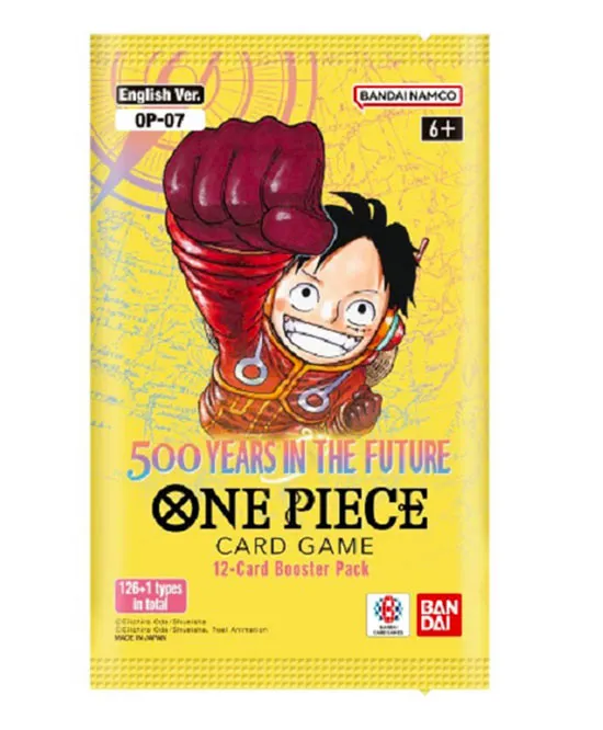 Bandai Namco Carte One Piece - 500 Years in the Future (Busta da 12 Carte - Versione Inglese)