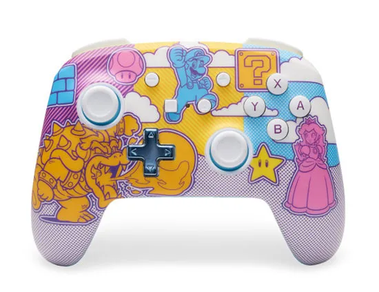 PowerA Controller Wireless PowerA - Enhanced Mushroom Kingdom Pop Art