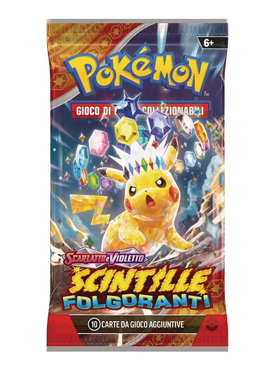 Game Vision Carte Pokémon - Scintille Folgoranti (Busta da 10 Carte)